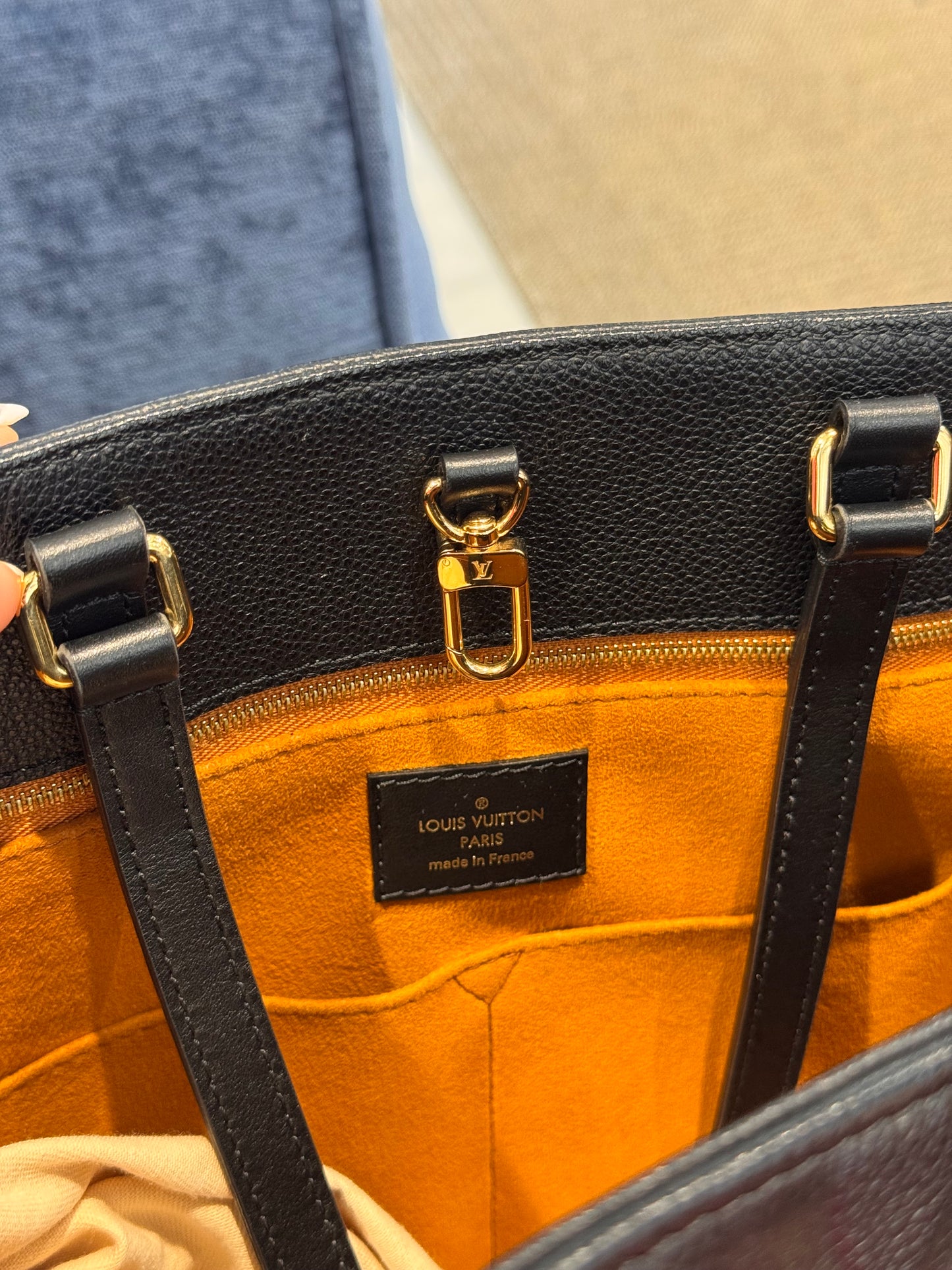 Louis Vuitton OnTheGo MM Empreinte  Noir Obscur