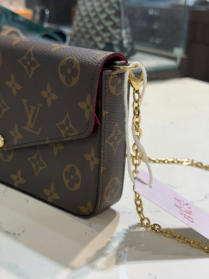 Pre-Owned LV Pochette Monogram Félicie