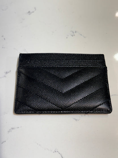 Saint Laurent Black Card Holder