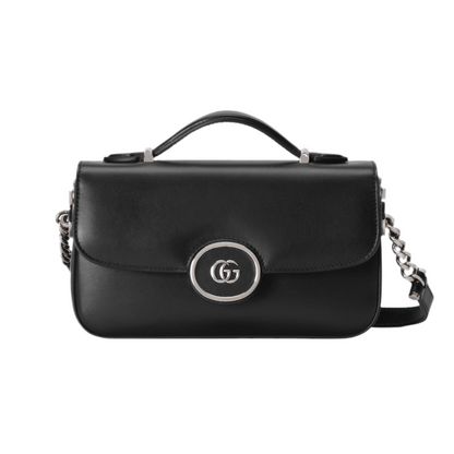 Gucci Senna Calfskin Petite GG MINI Top Handle