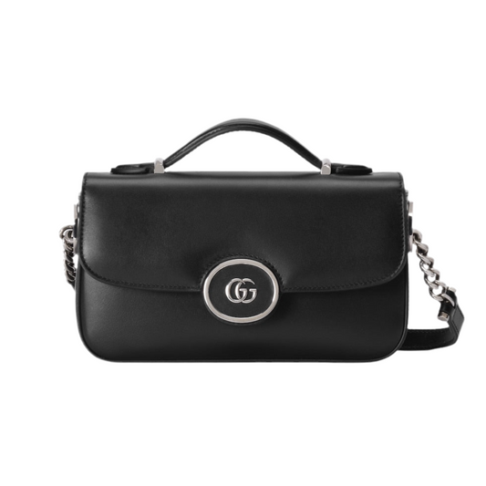 Gucci Senna Calfskin Petite GG MINI Top Handle