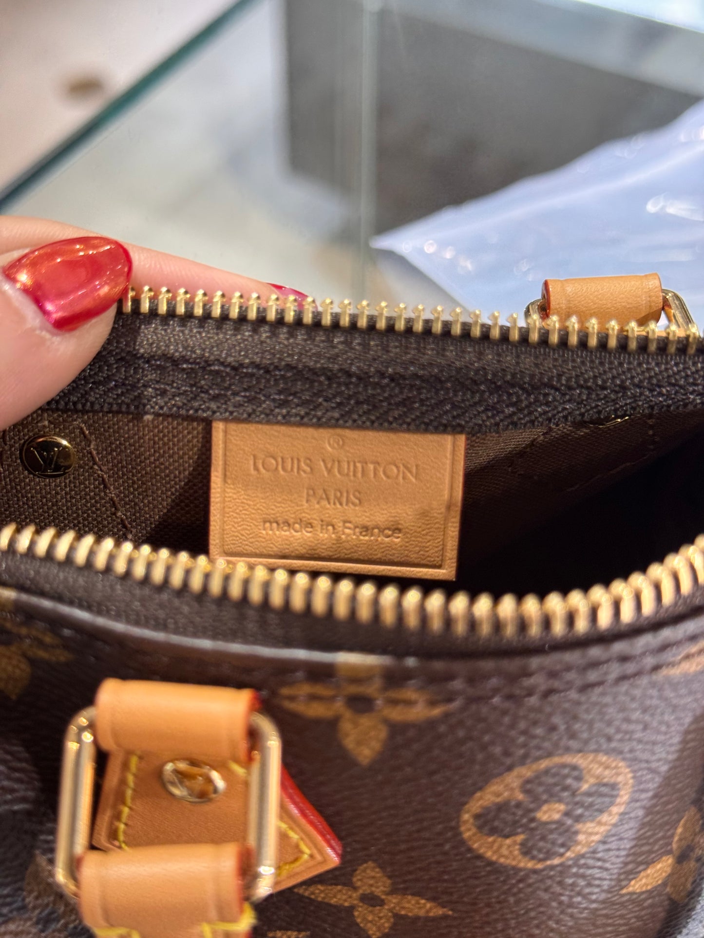 Louis Vuitton Monogram Nano Speedy