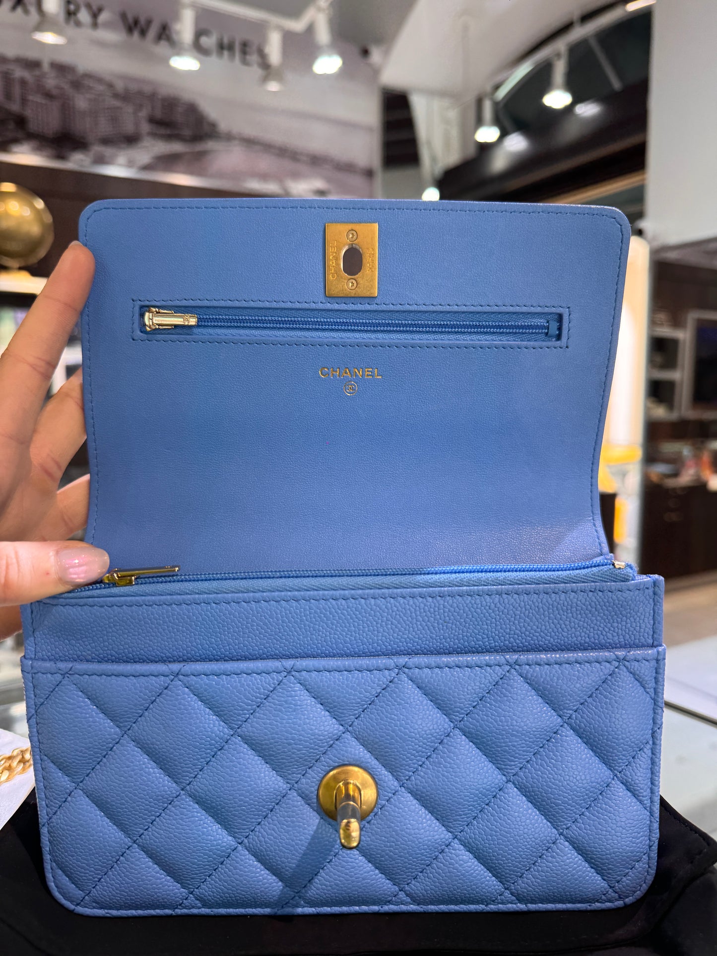 Chanel Blue Caviar WOC