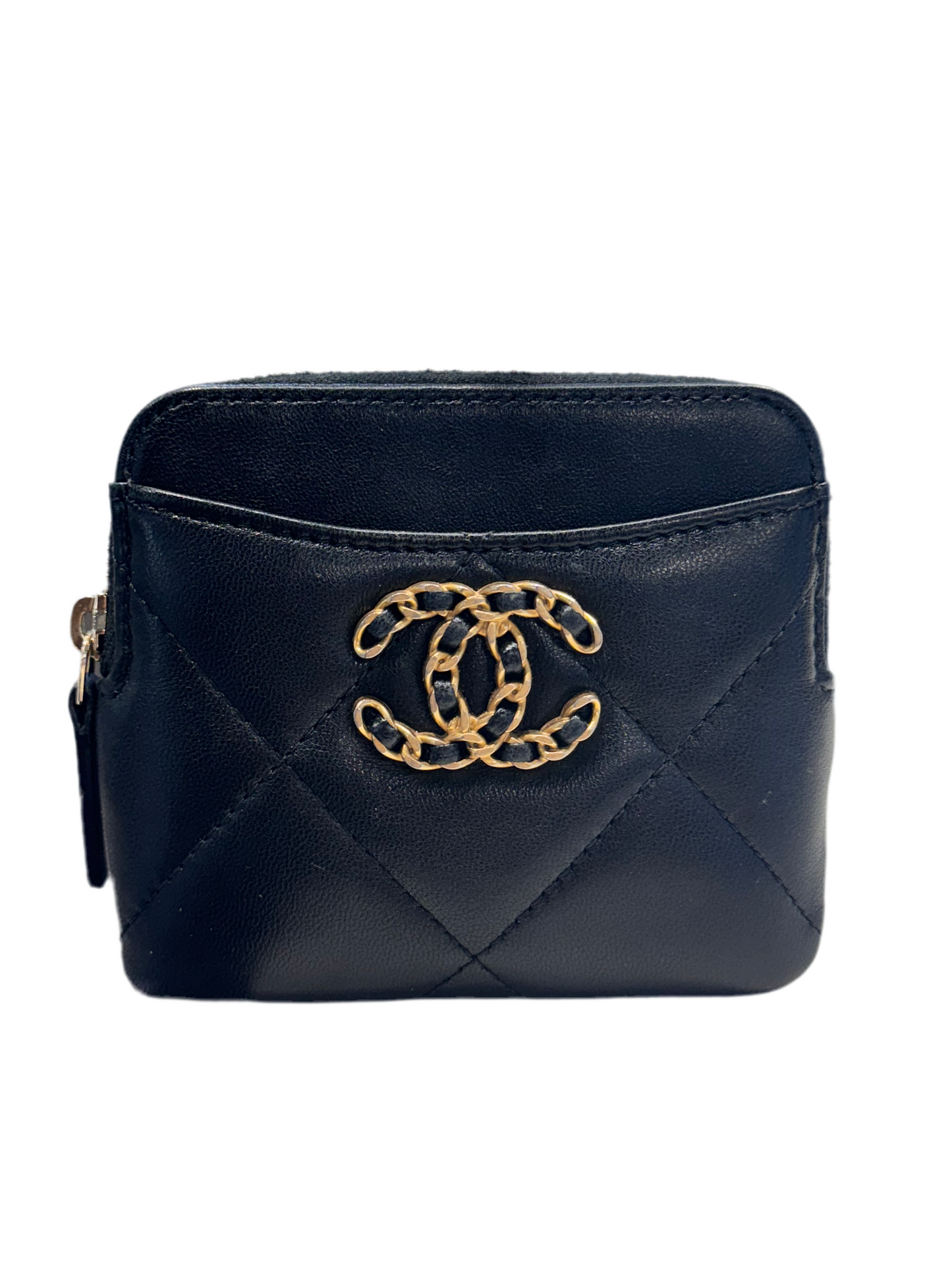 Chanel 19 Black Coin Purse