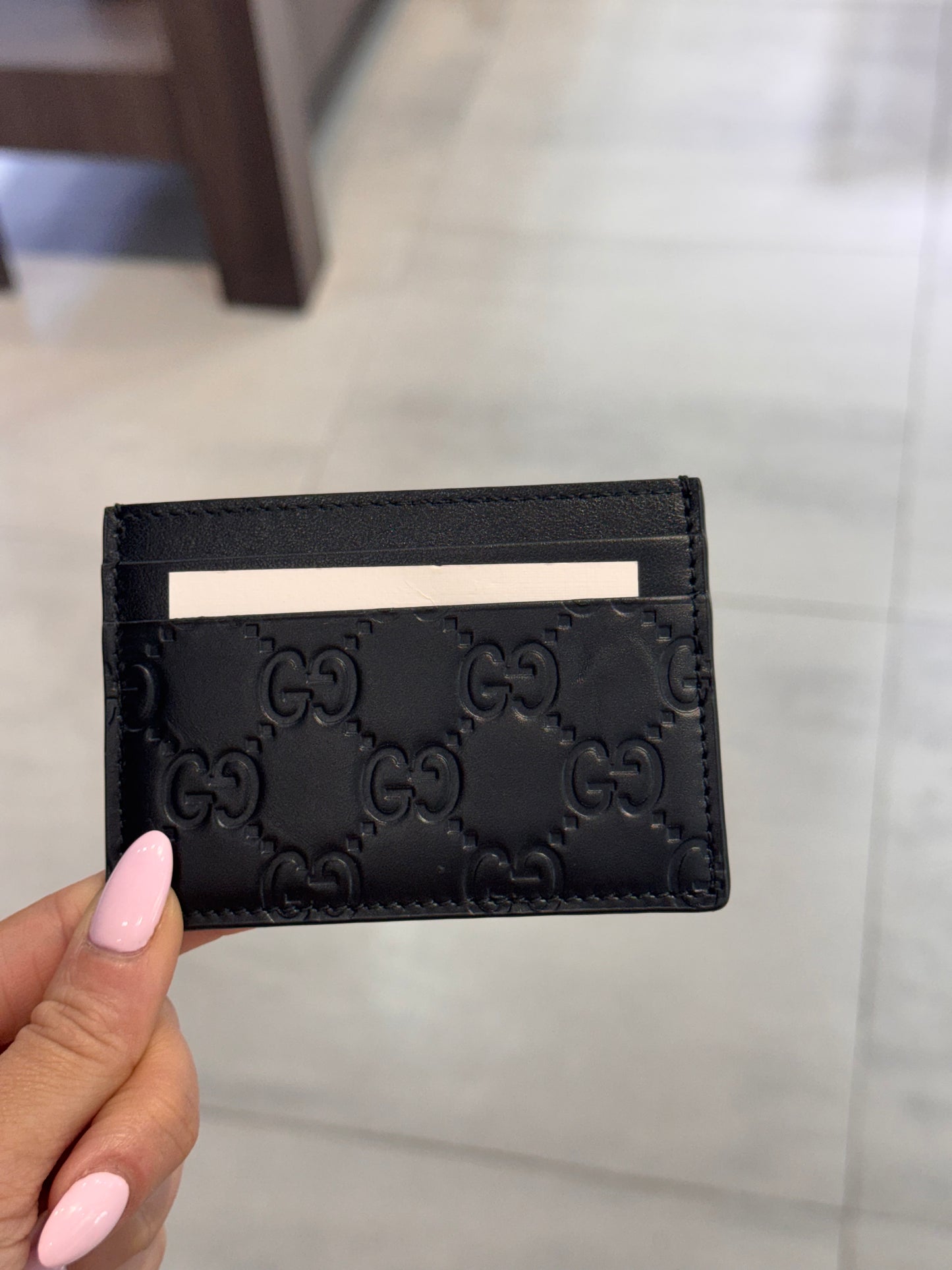 Gucci GG Black Card Holder