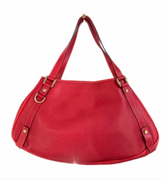 Gucci Medium Red Leather Abbey Tote Bag