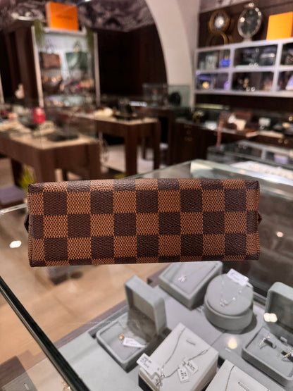 Louis Vuitton Damier Ebene Cosmetic Pouch