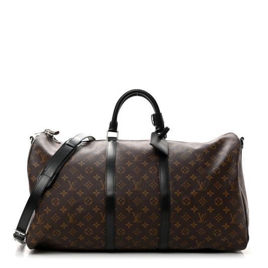 Louis Vuitton Keepall 55 Monogram Macassar