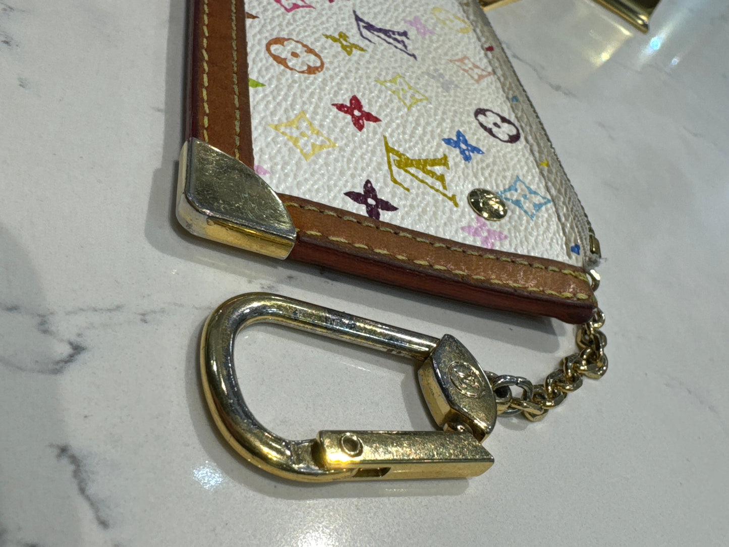 Louis Vuitton Multicolor Key Pouch