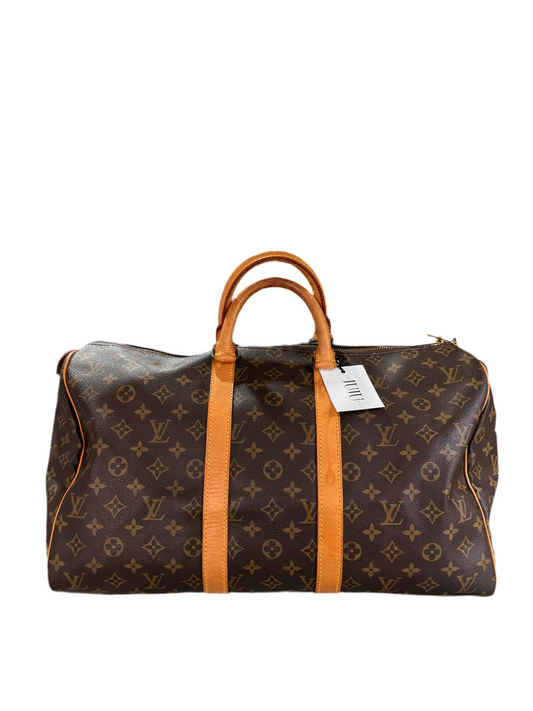 Vintage Louis Vuitton Monogram Keepall 45