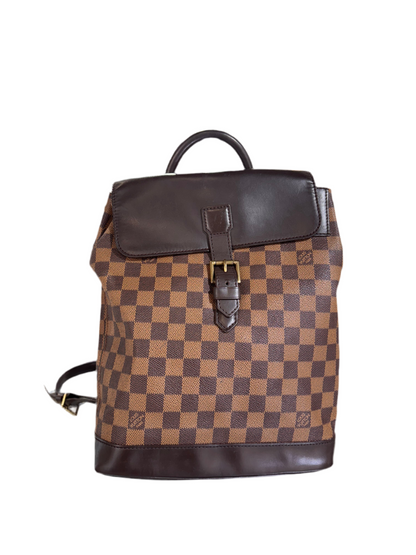 Vintage Louis Vuitton Damier Ebene Soho Backpack