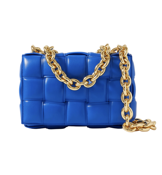 Bottega Veneta Chain Cassette Royal Blue