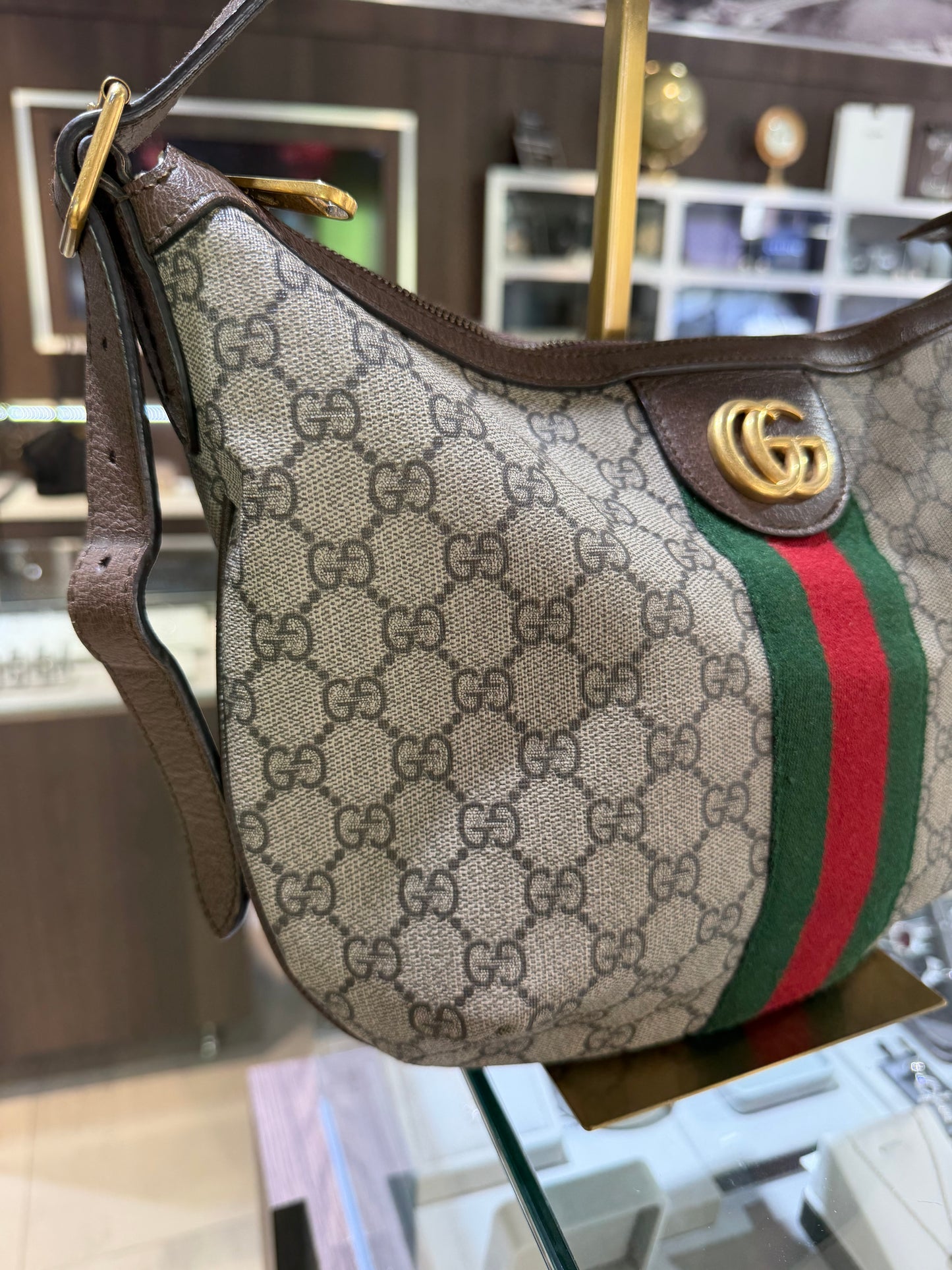 Gucci GG Supreme Web Ophidia Crossbody