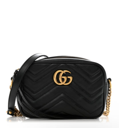 Gucci Black Mini Marmont Crossbody