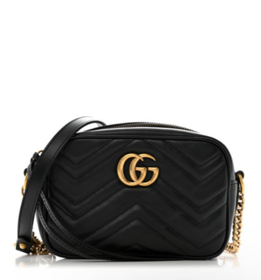 Gucci Black Mini Marmont Crossbody