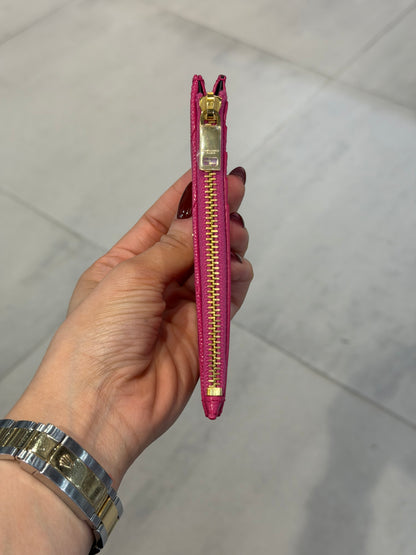 Saint Laurent Cassandre Pink Card Holder