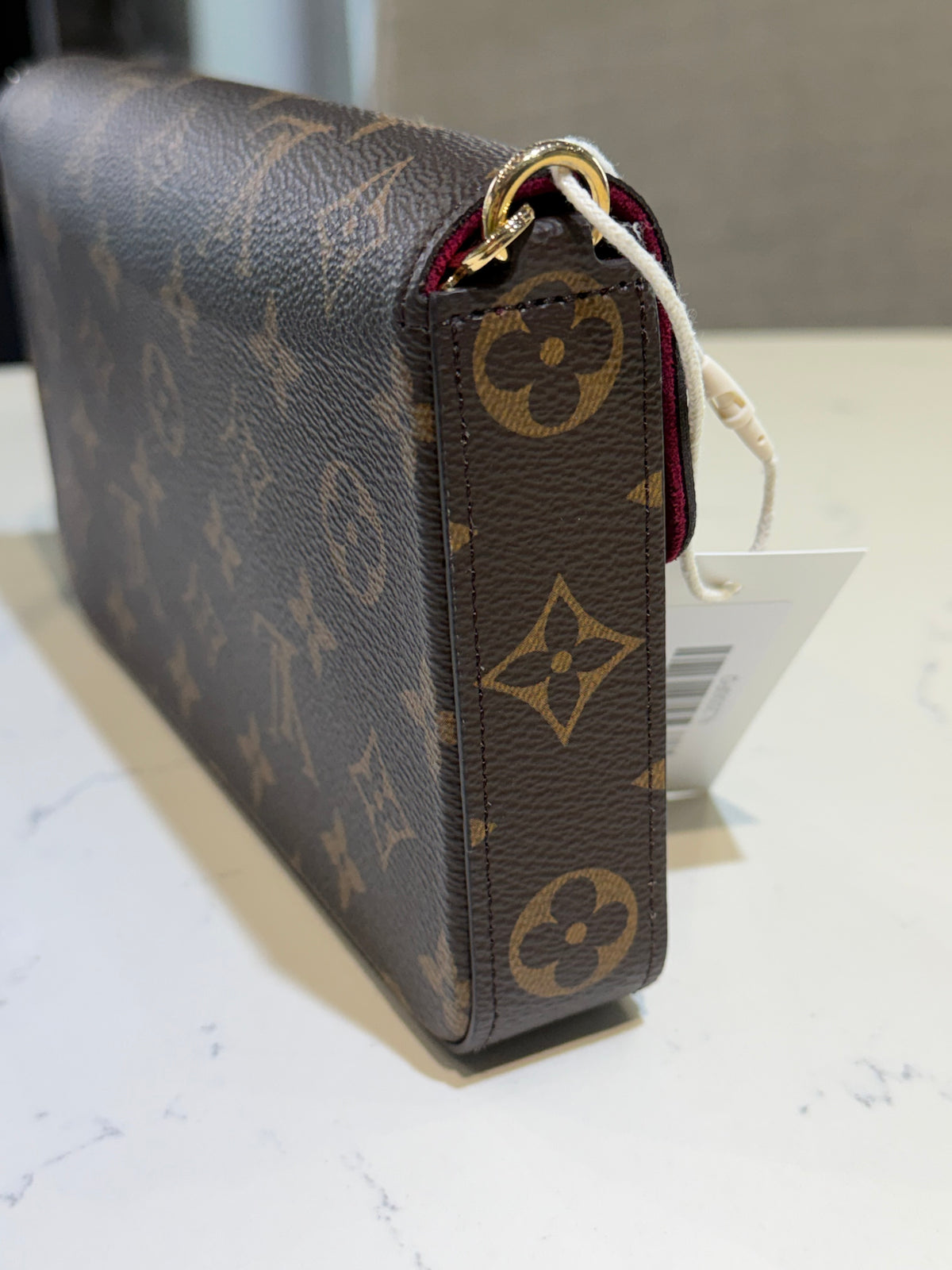 Pre-Owned LV Monogram Pochette Félicie Chain Wallet