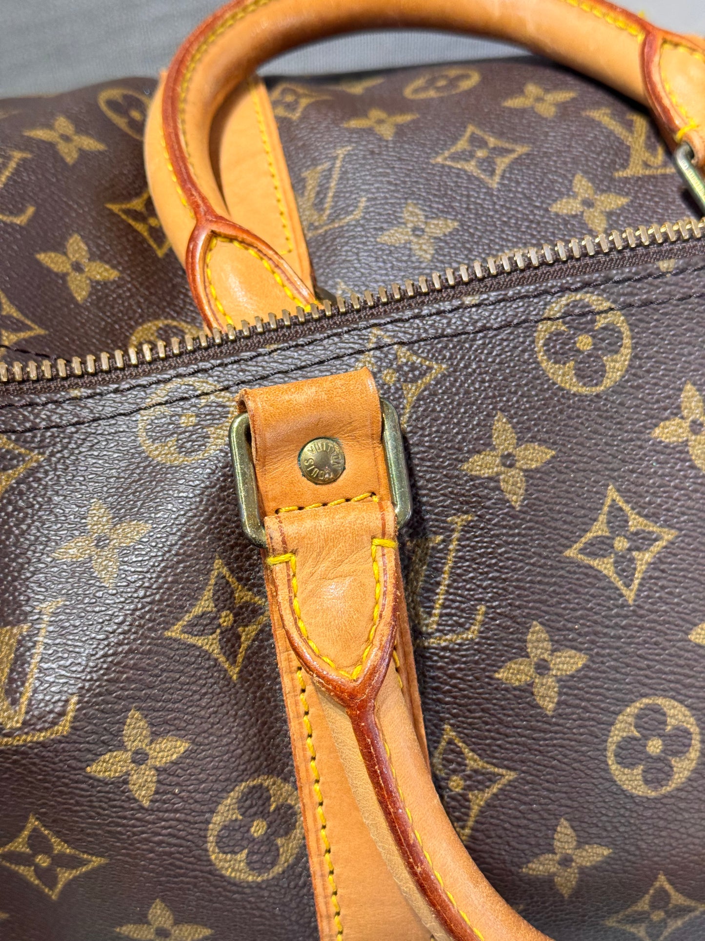 Vintage Louis Vuitton Monogram Keepall 45
