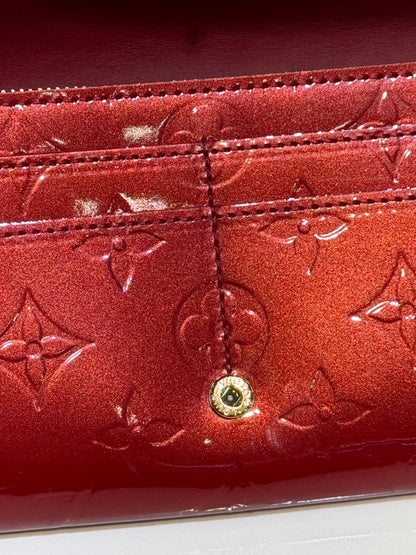 Pre-Owned LV Pomme D'Amour Monogram Vernis Chaine Wallet
