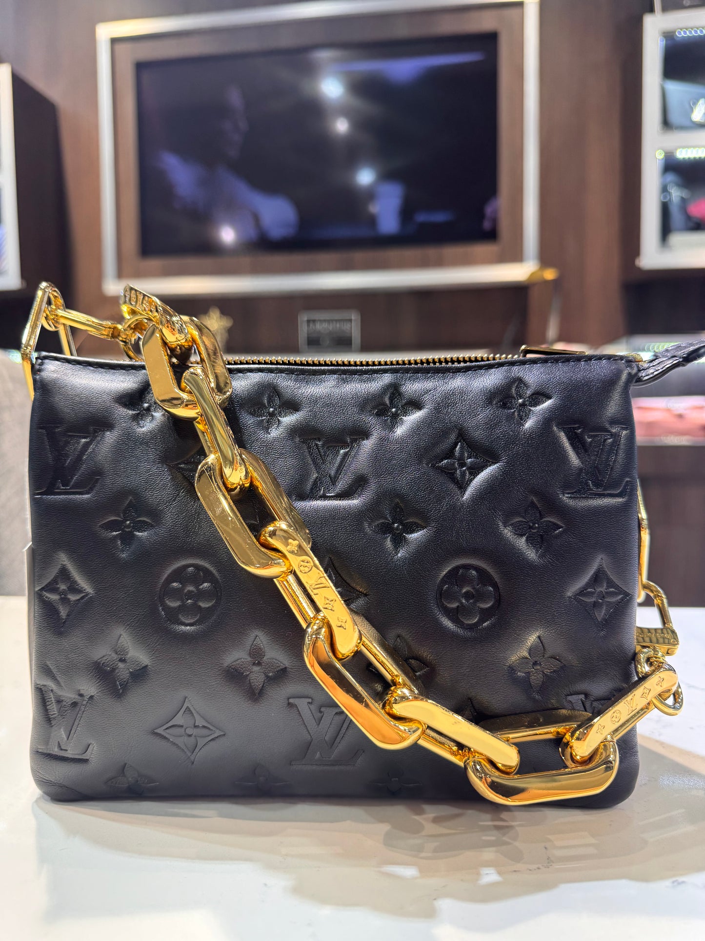 Louis Vuitton Coussin PM Black