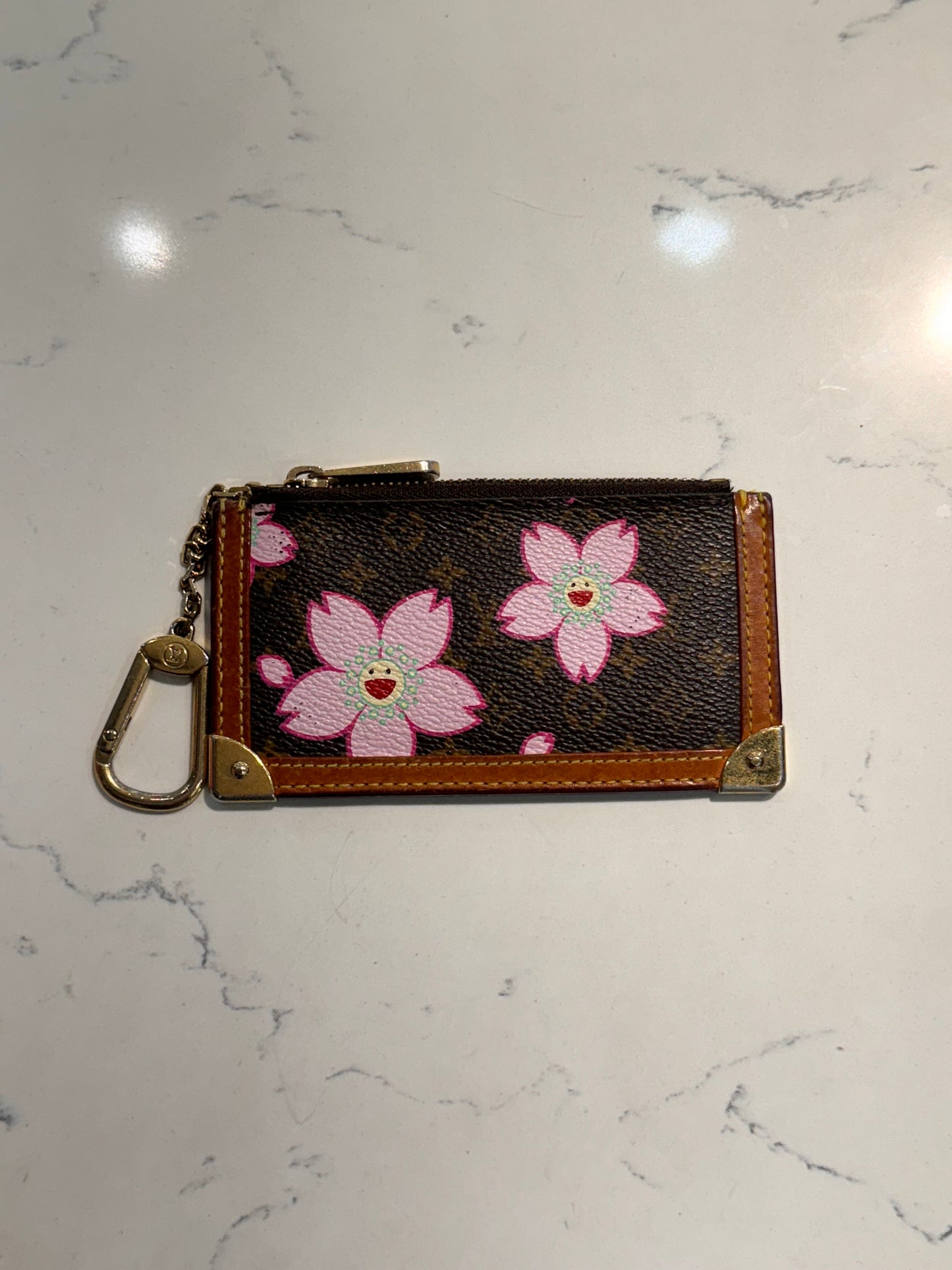 Louis Vuitton Cherry Blossom Key Pouch