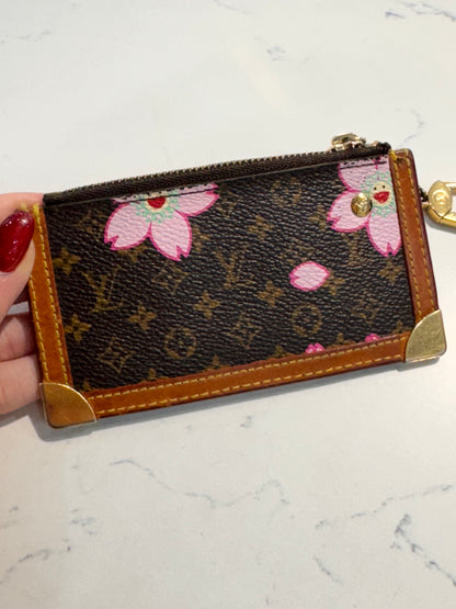 Louis Vuitton Cherry Blossom Key Pouch
