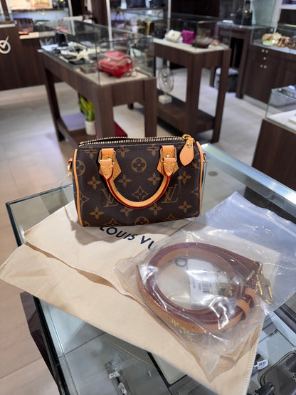 Louis Vuitton Monogram Nano Speedy