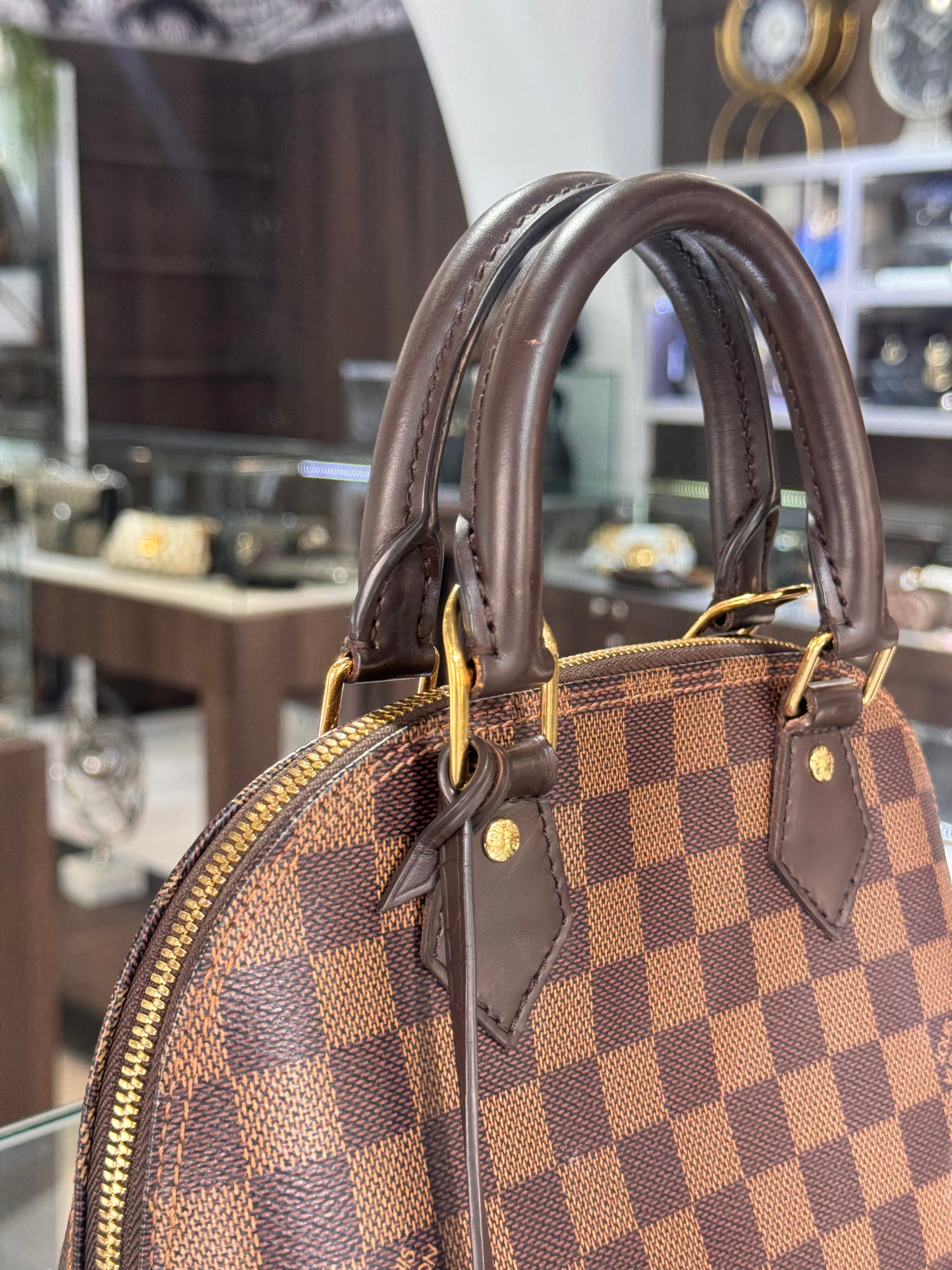 Louis Vuitton Damier Ebene Alma BB