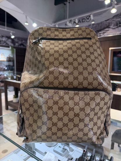 Gucci GG Coated Canvas Backpack