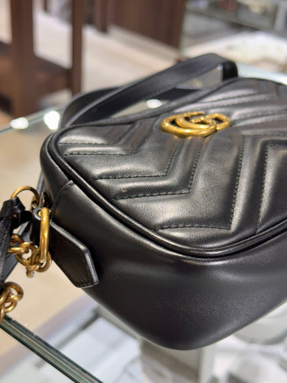 Gucci Black Mini Marmont Crossbody
