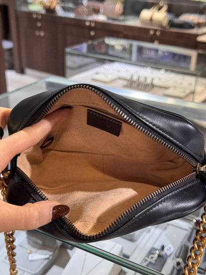 Gucci Black Mini Marmont Crossbody