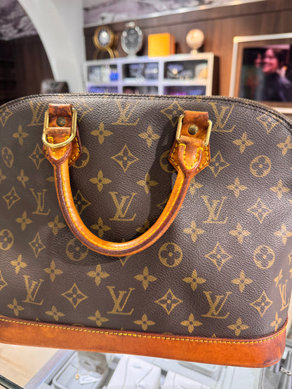 Pre-owned Louis Vuitton Monogram Alma MM