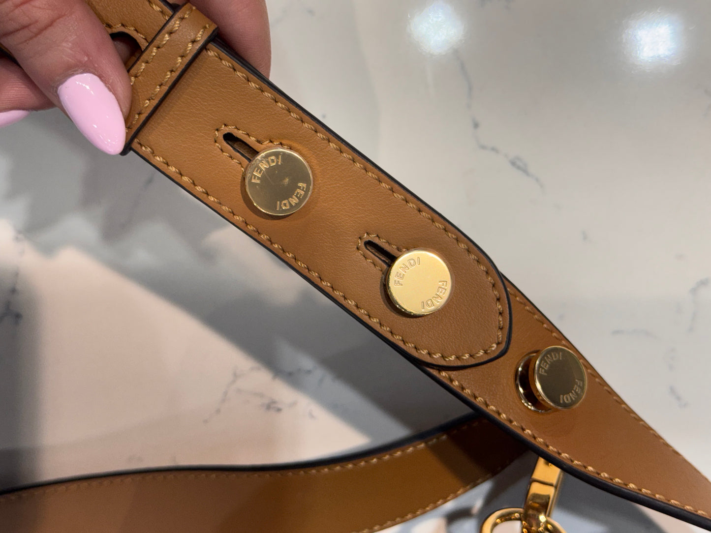 Fendi Mon Tresor Zucca Bucket Bag