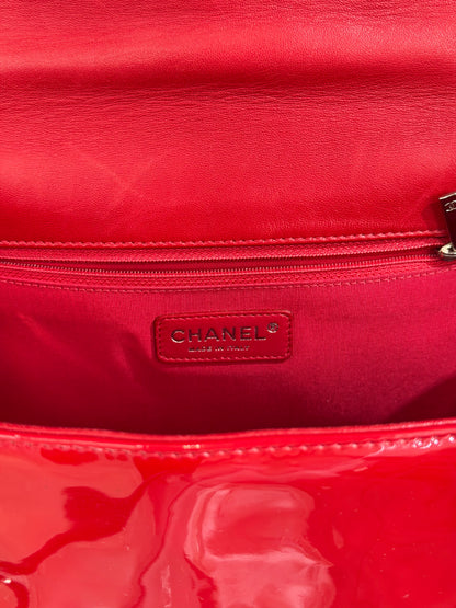 Pre-Owned CC Red Patent Lipstick  Flap