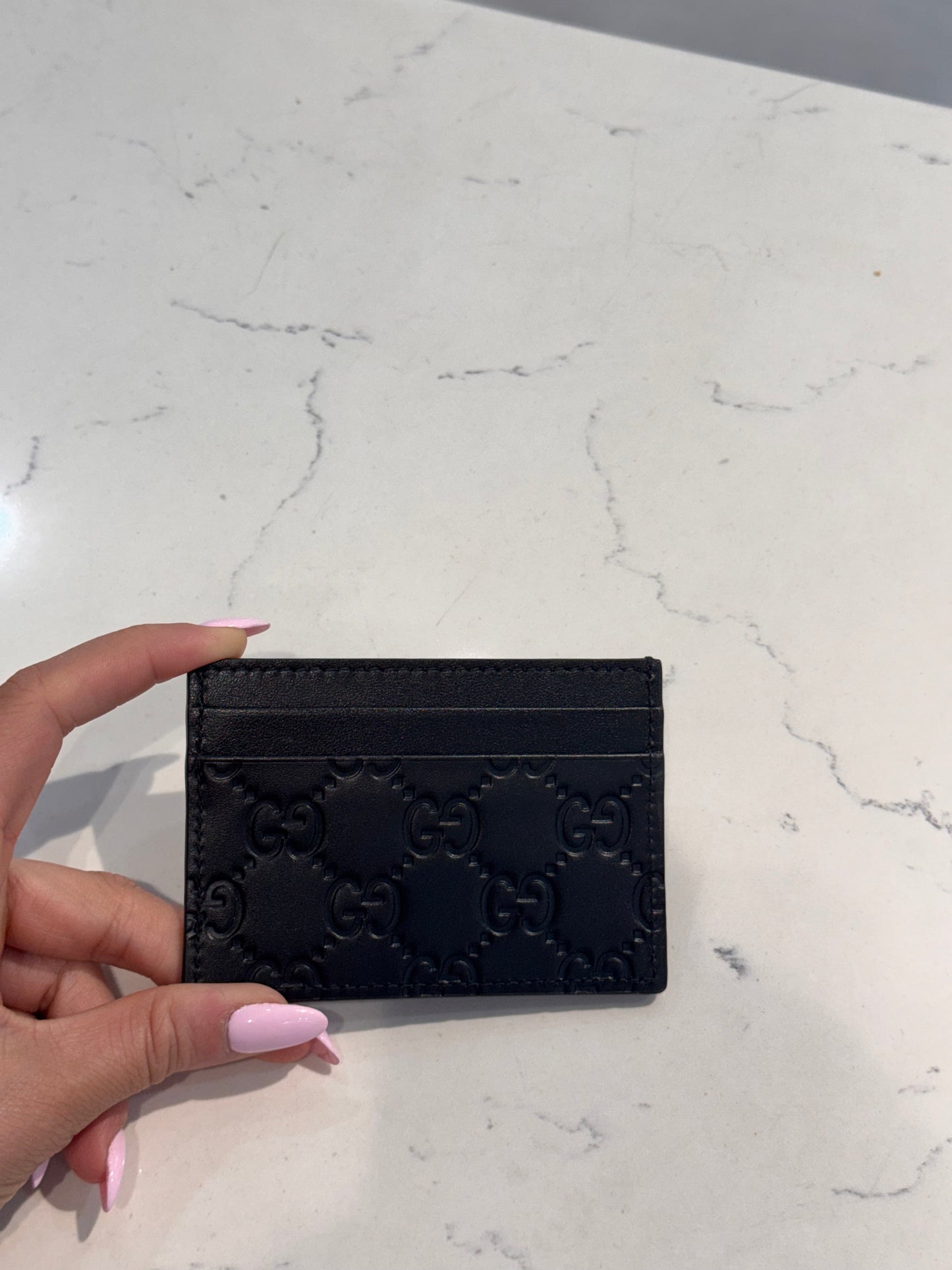 Gucci GG Black Card Holder