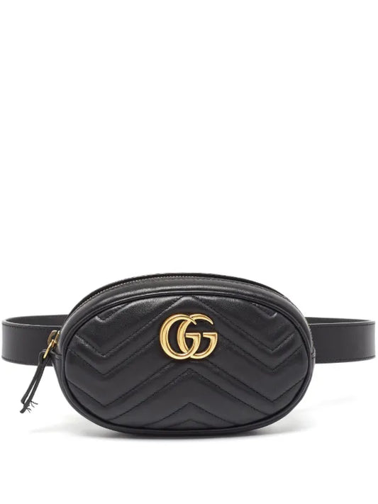 Gucci Black Marmont Belt Bag