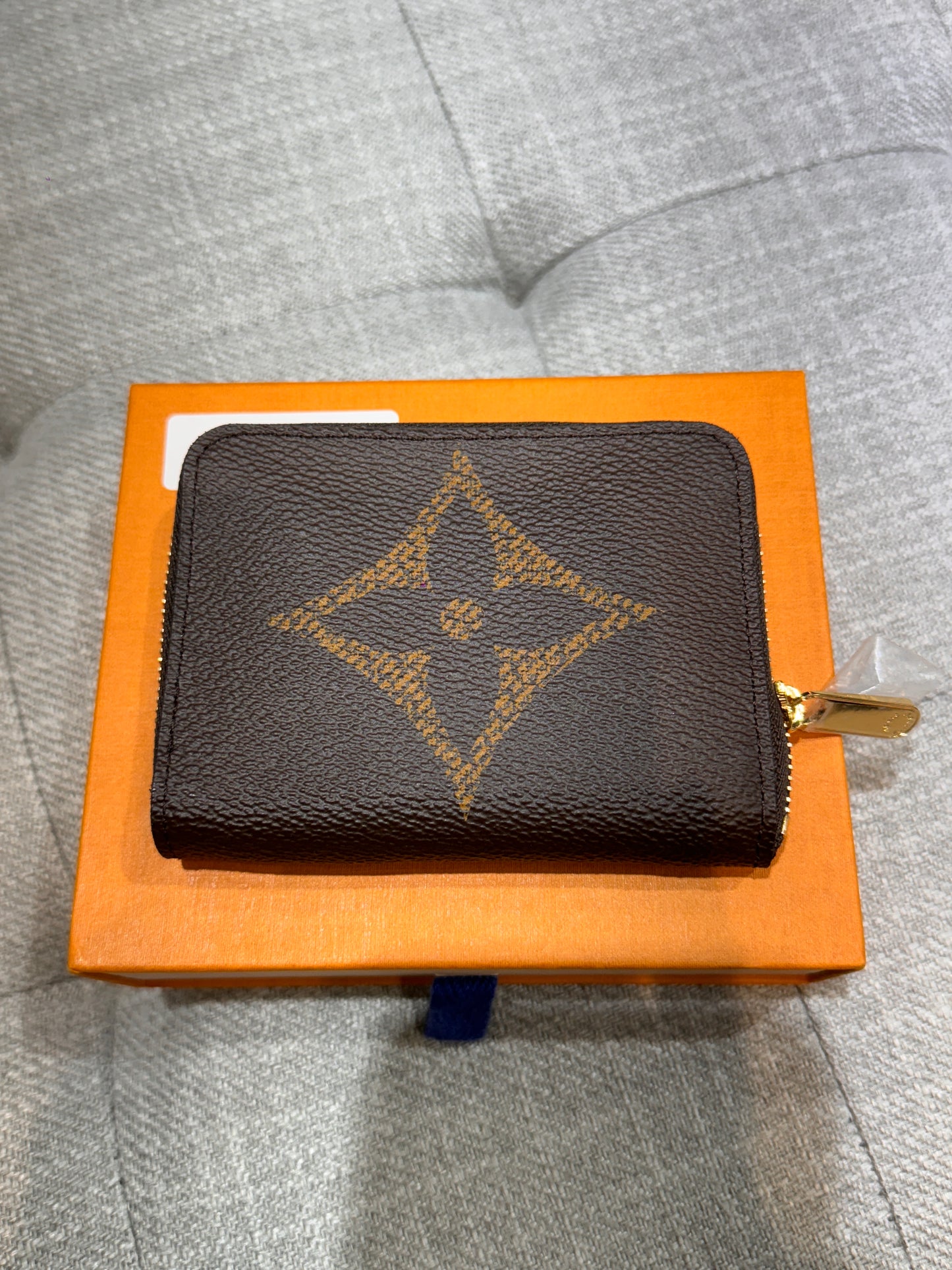 Louis Vuitton Giant Reverse Monogram Zippy Small Wallet