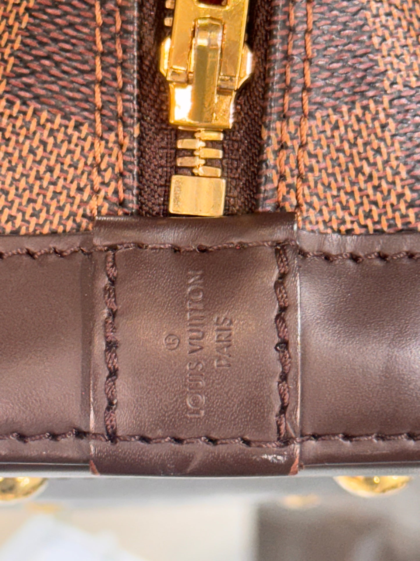 Louis Vuitton Damier Ebene Alma BB