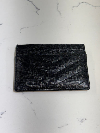Saint Laurent Black Card Holder