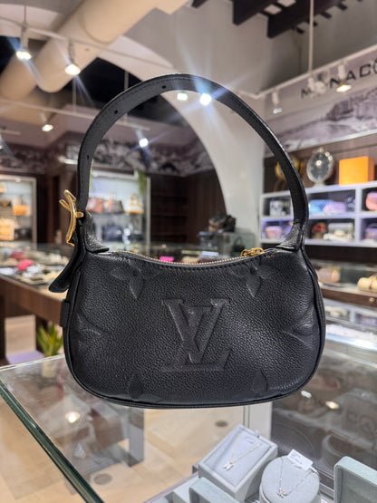 Louis Vuitton Black Empreinte Mini Moon