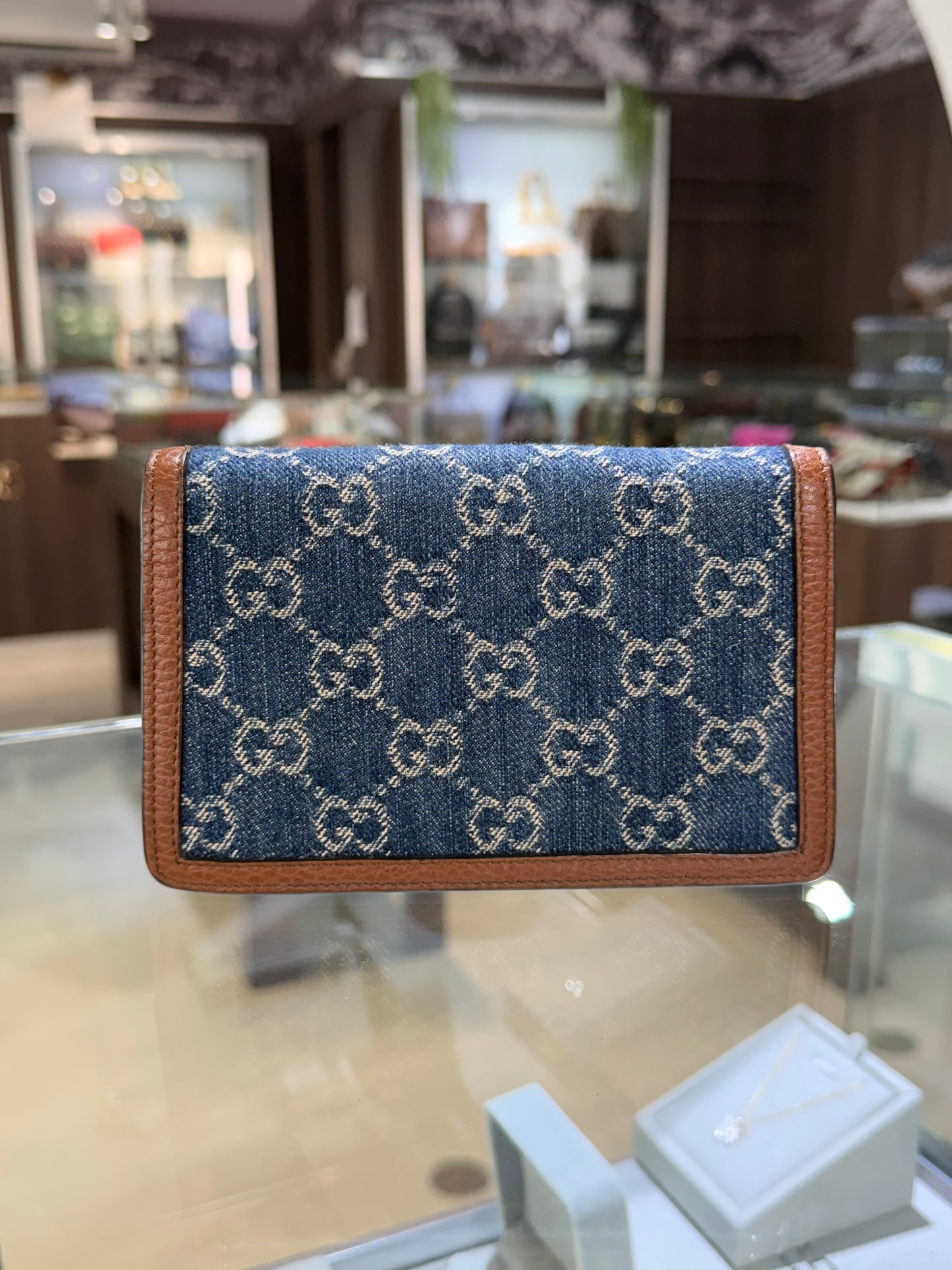 Gucci Denim Super Mini Dionysus