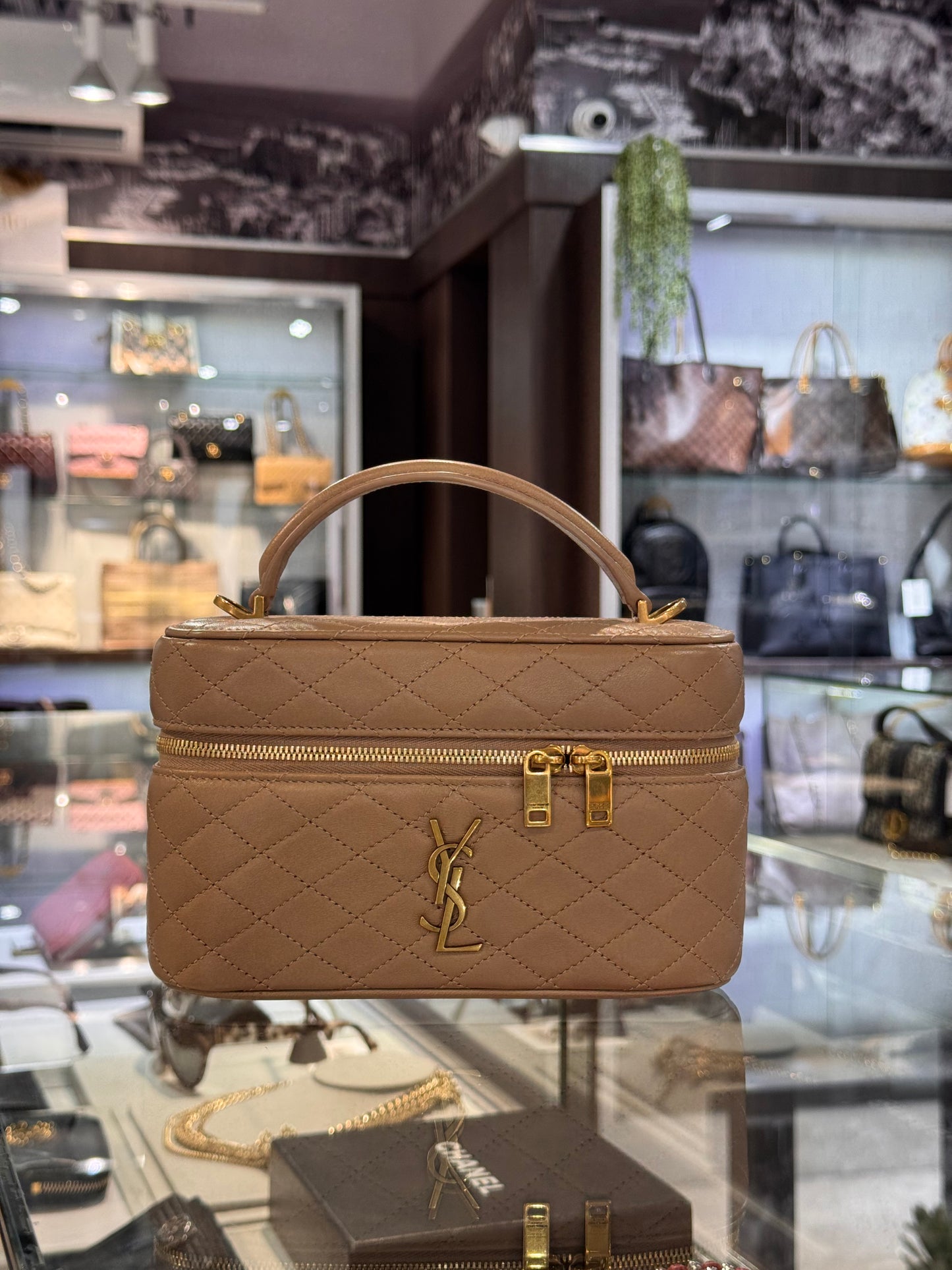Saint Laurent Gaby Vanity Dark Toffee