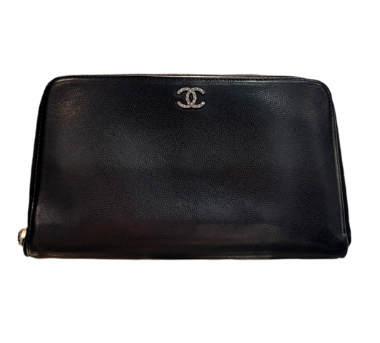 Chanel Seburga Coco Mark Bifold Wallet