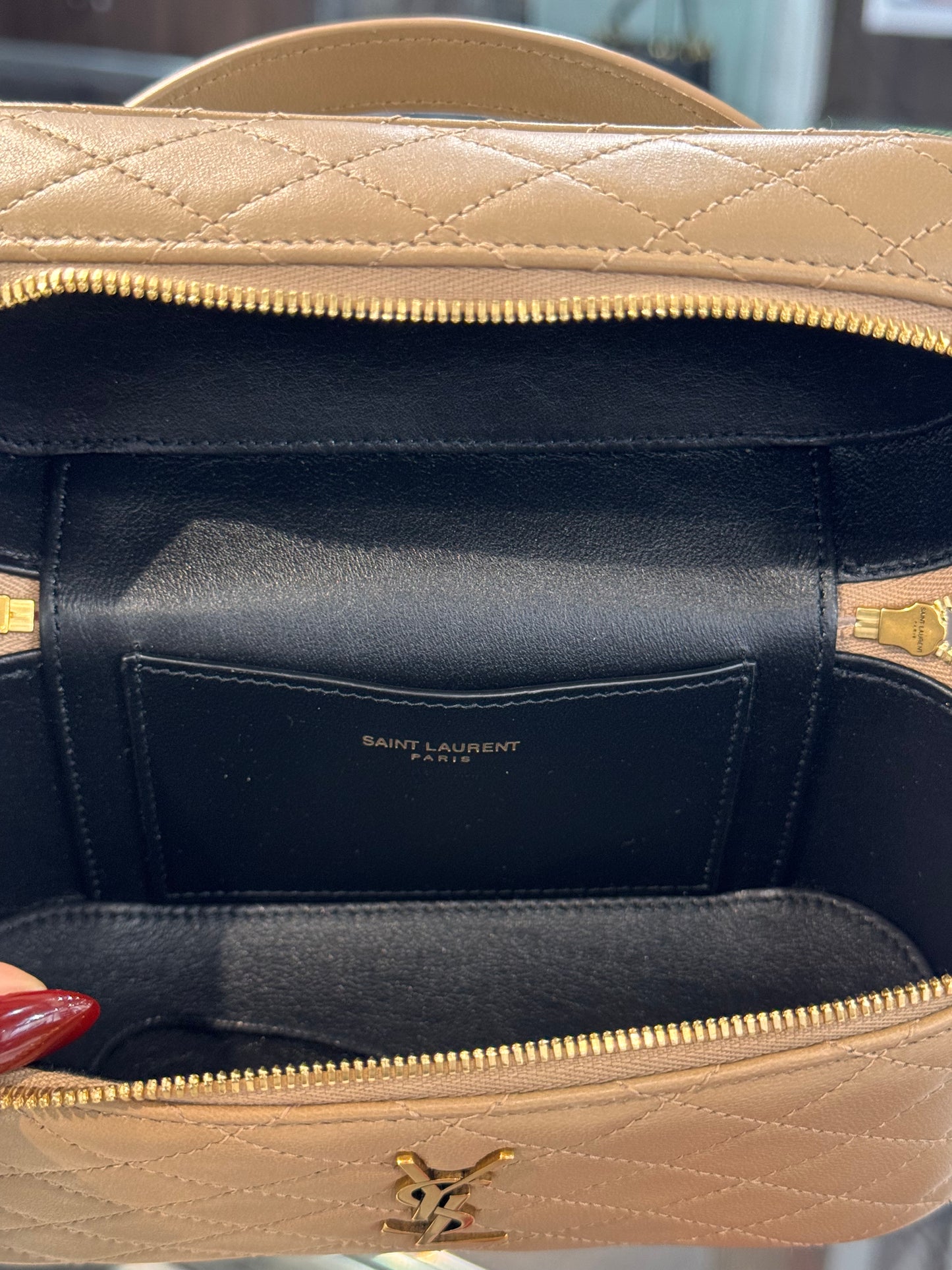 Saint Laurent Gaby Vanity Dark Toffee