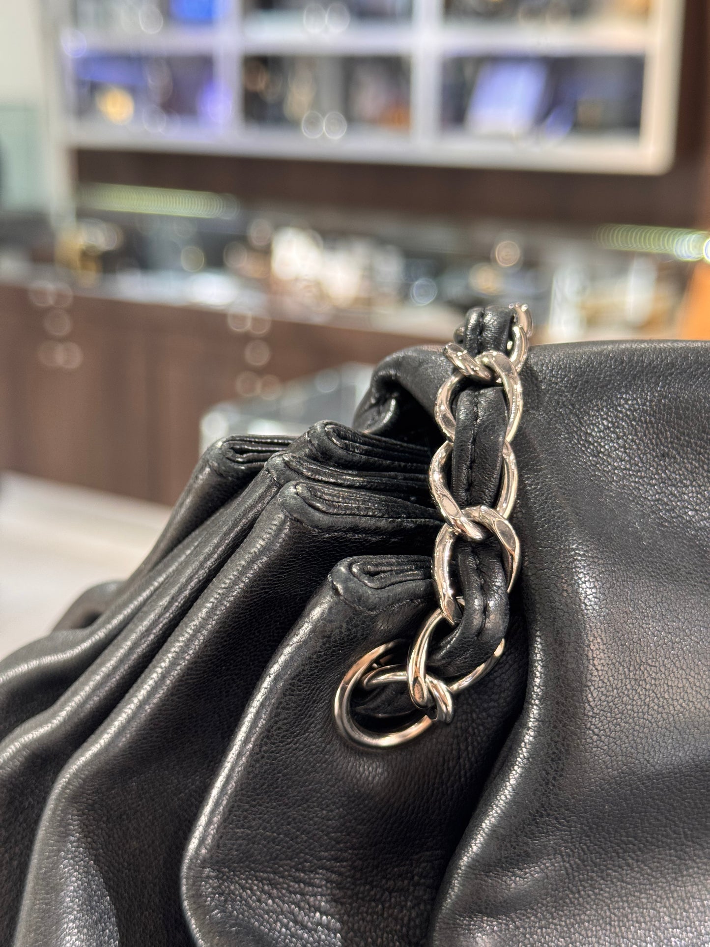 Chanel Sensual CC Black Soft Lambskin