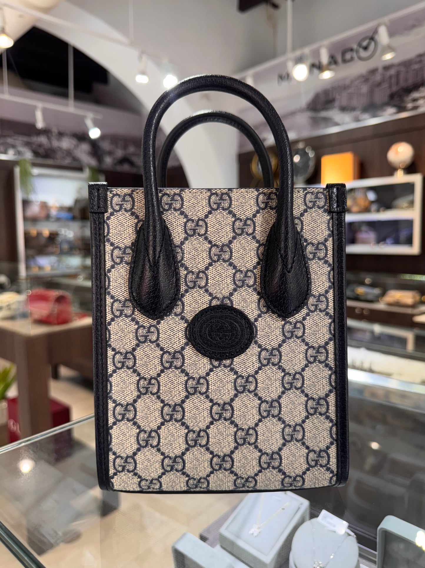 Gucci GG Supreme Mini Retro Tote