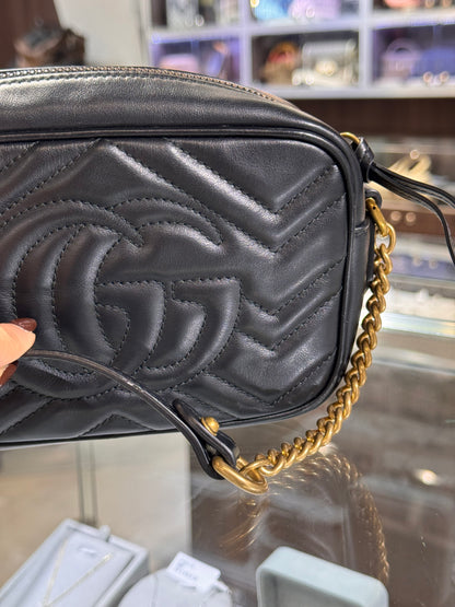 Gucci Black Mini Marmont Crossbody