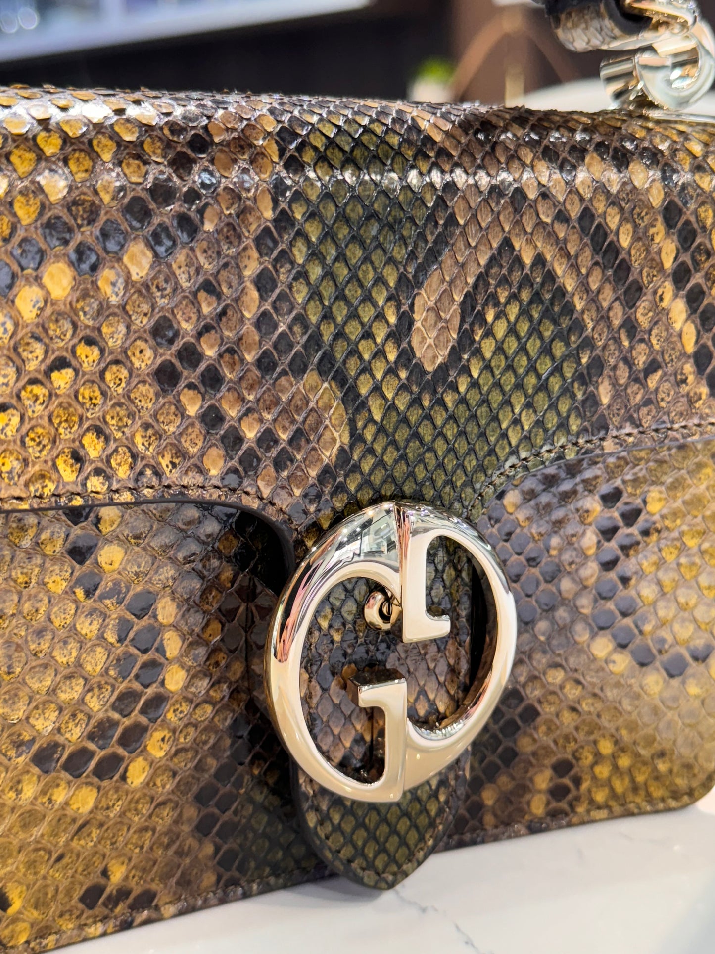 Gucci Exotic Python Small 1973