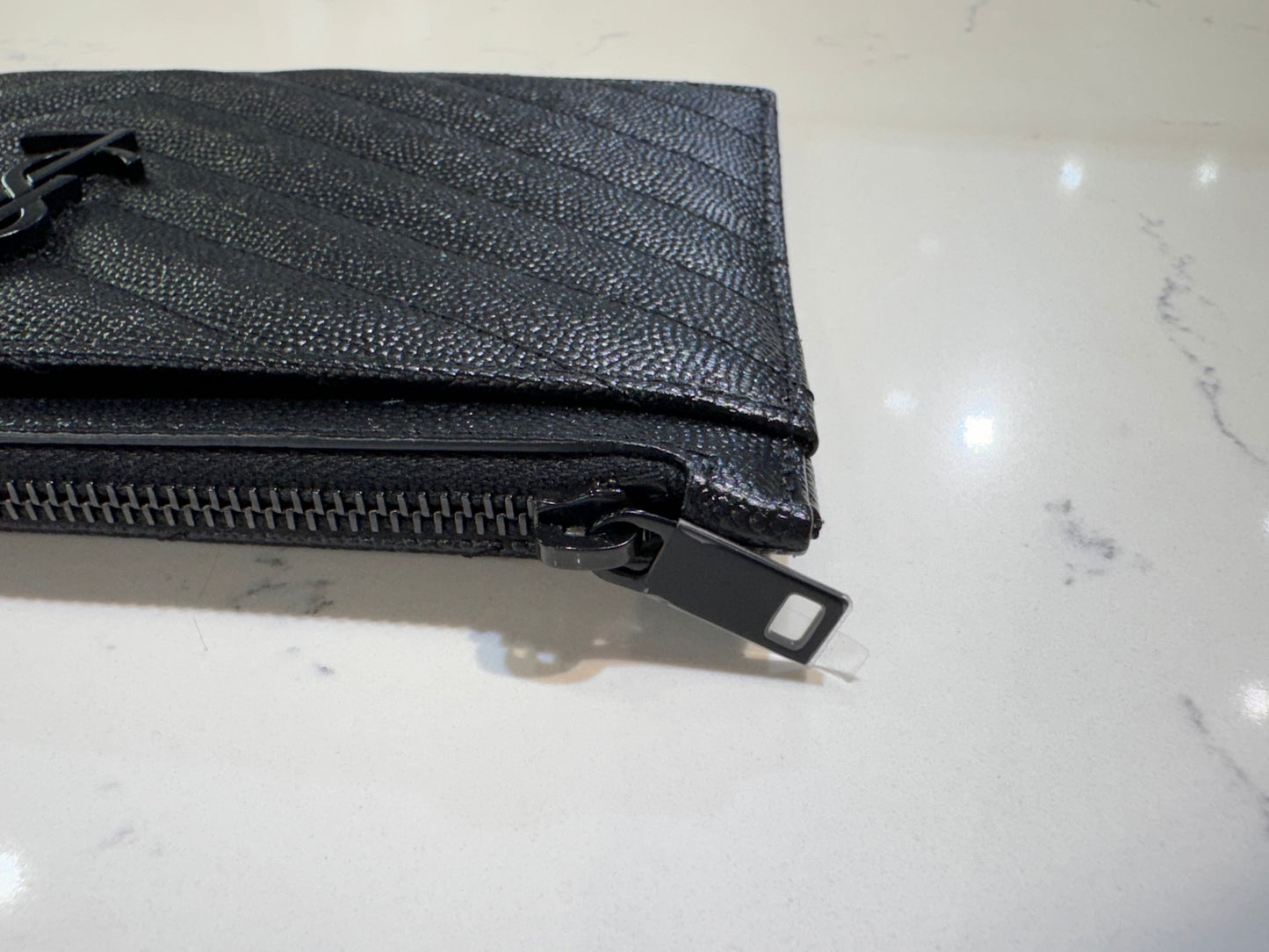Saint Laurent Black Zip Pouch