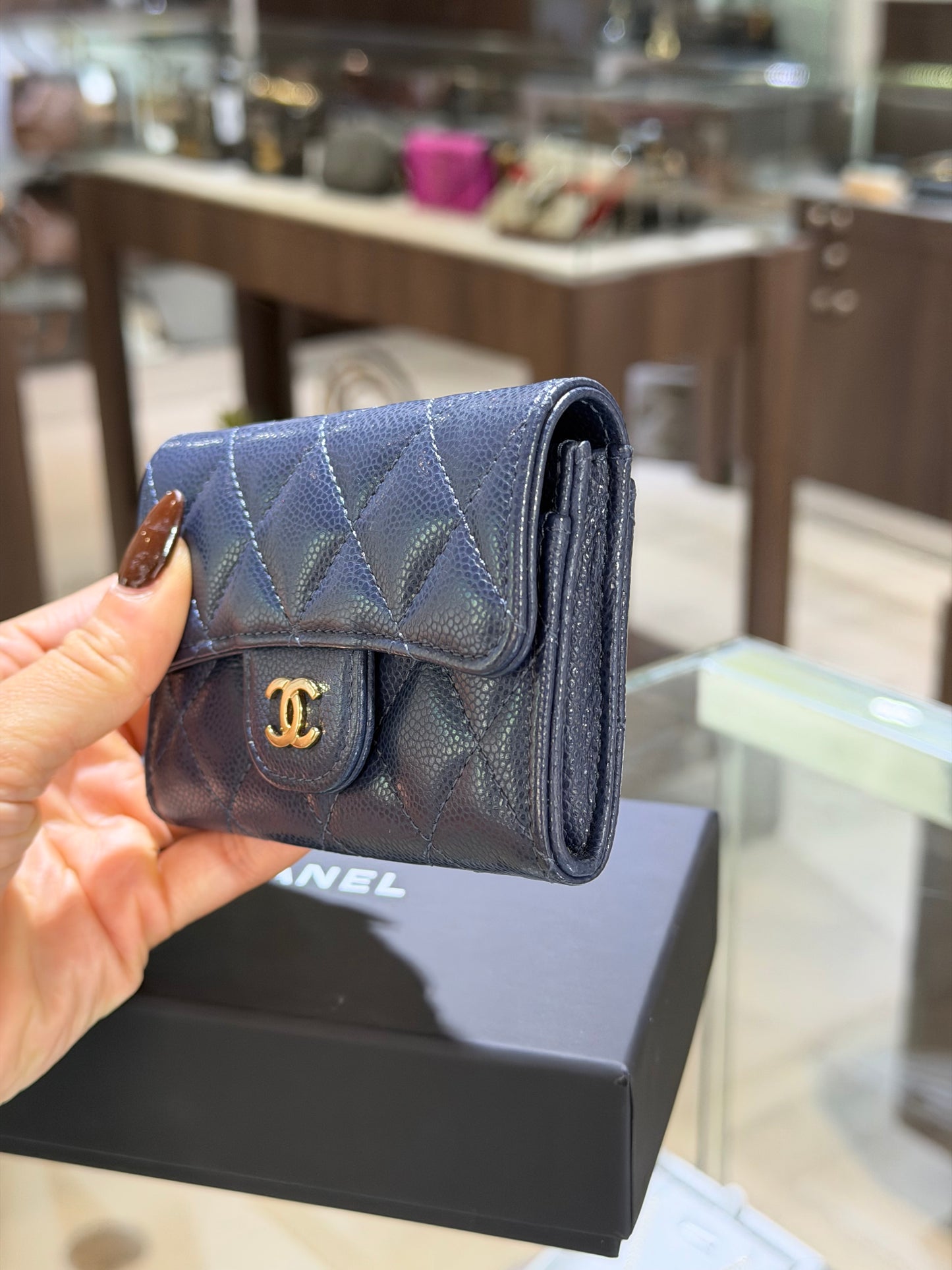 Chanel Classic Flap Card Holder